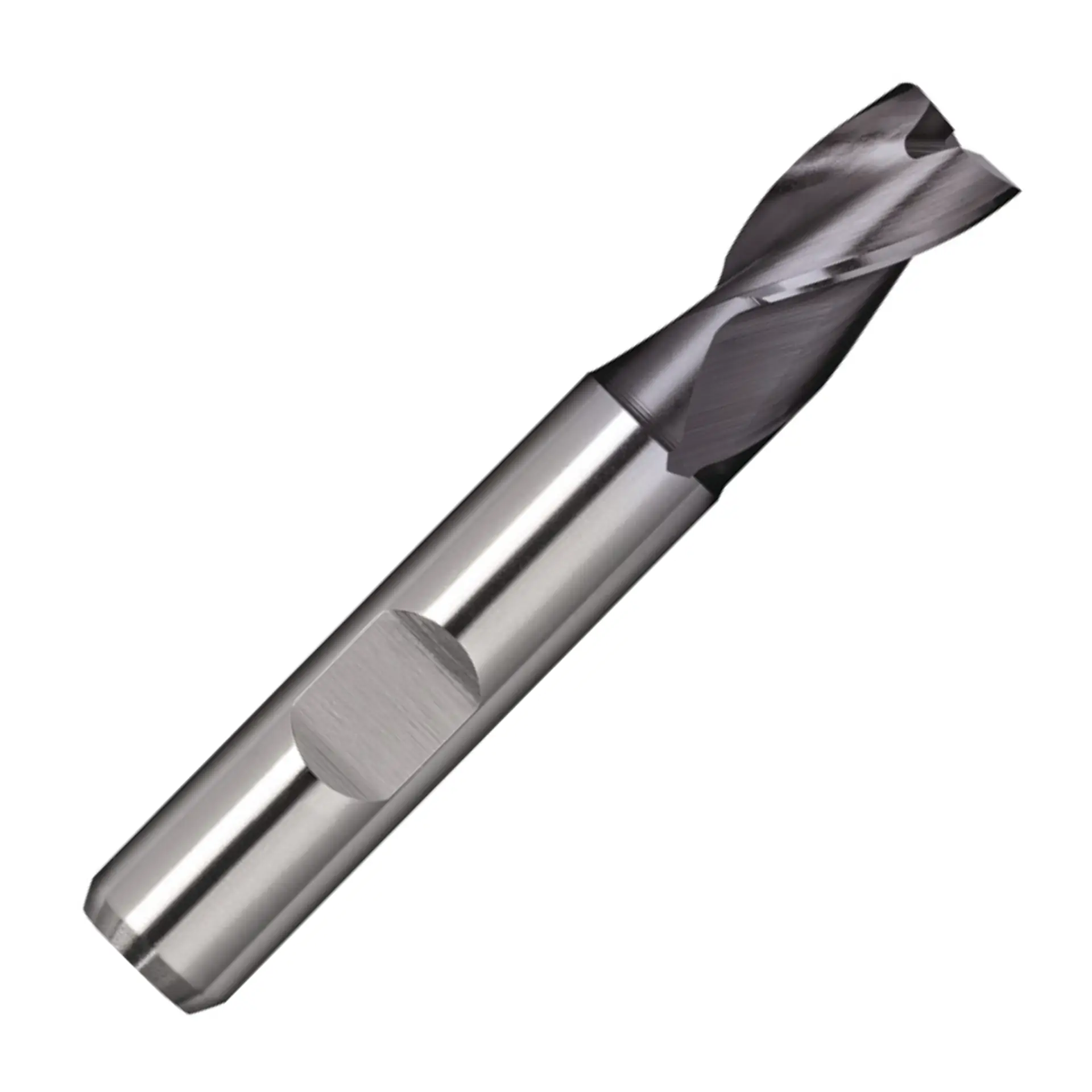 TECWERK Bohrnutenfräser HSS-Co 8% TiCN DIN 327 Typ N Schneidenanzahl 3 kurz