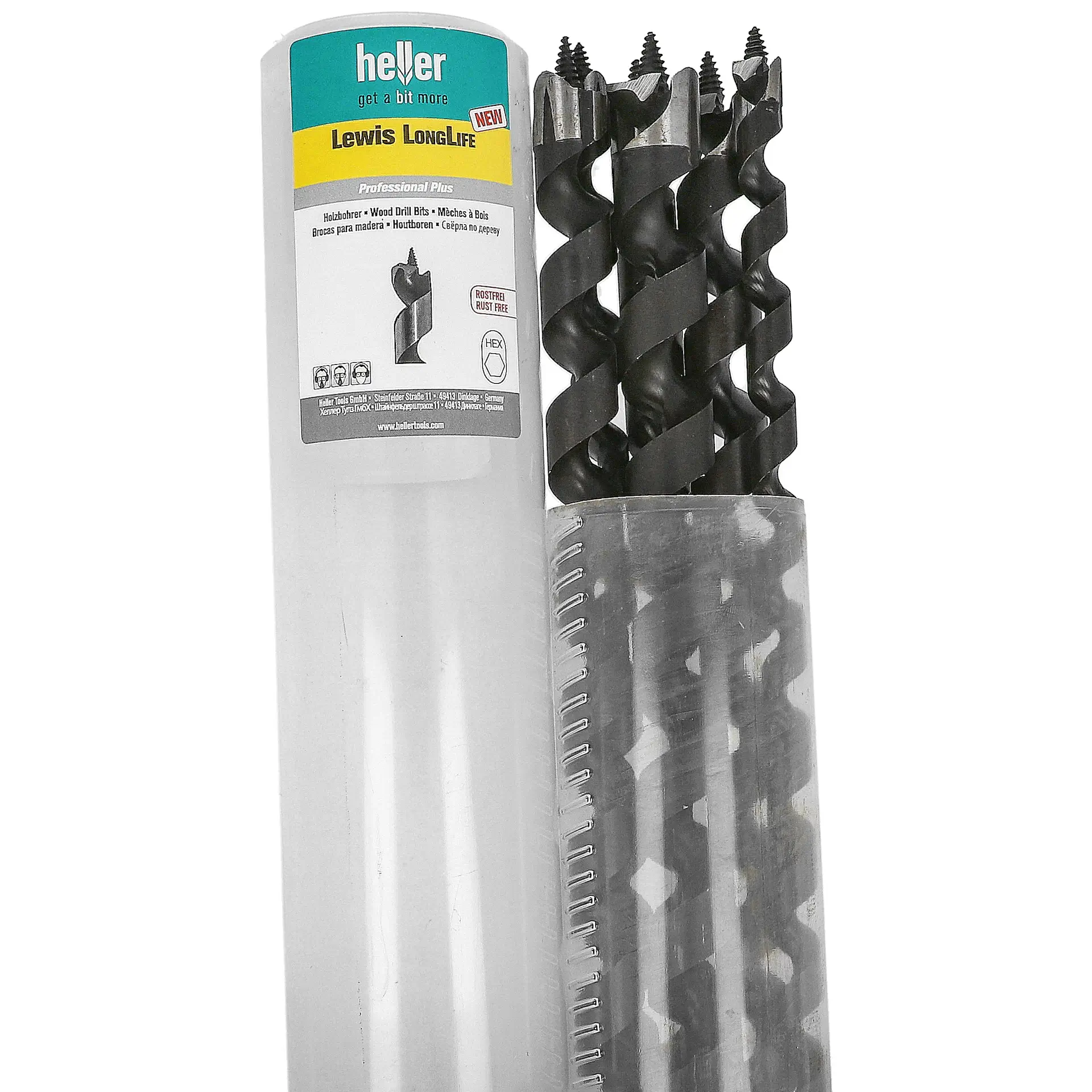 HELLER Schlangenbohrer Lewis Long Life Set 6-tlg.