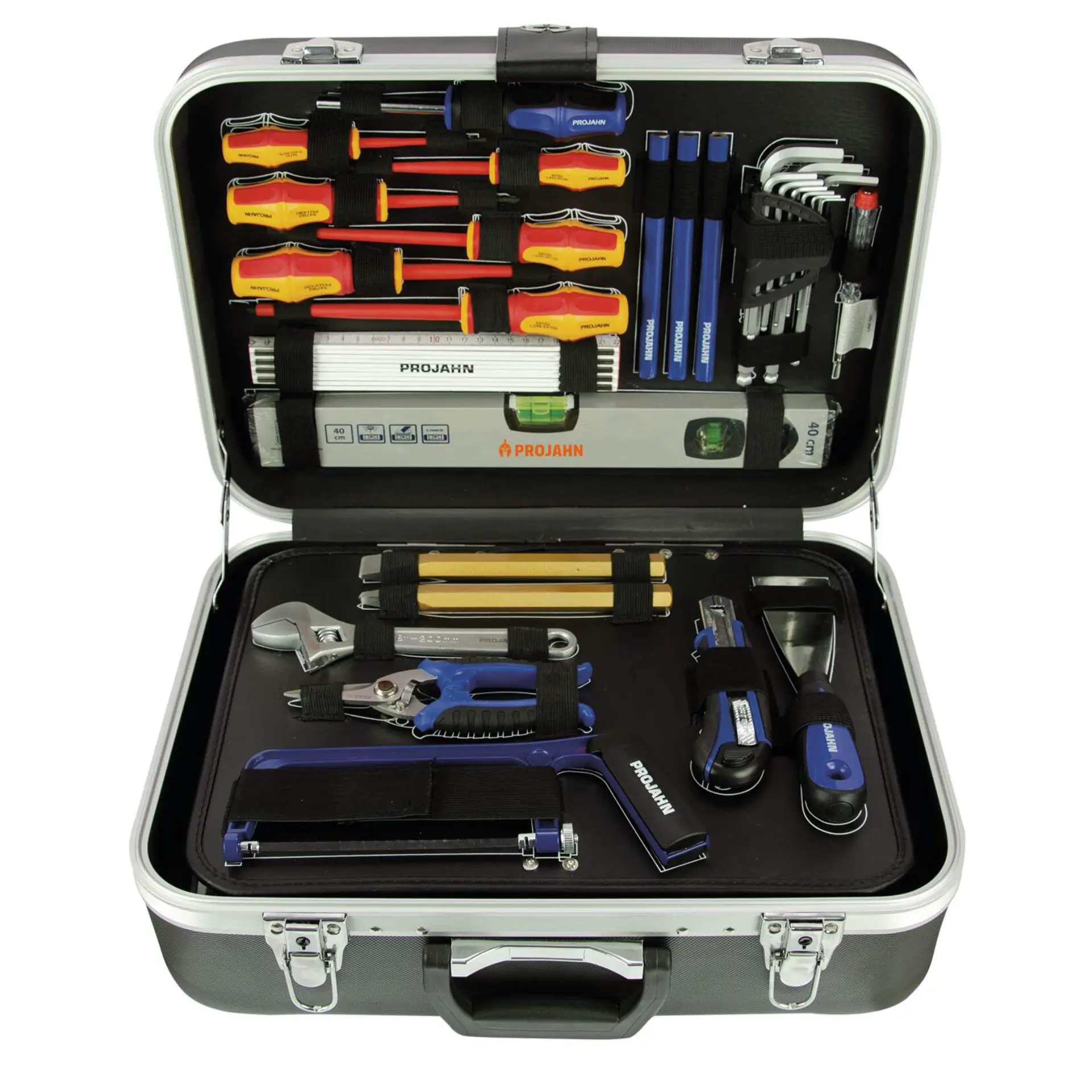 PROJAHN Elektro Werkzeugkoffer Proficraftmetrisch 6-kant 128-tlg.
