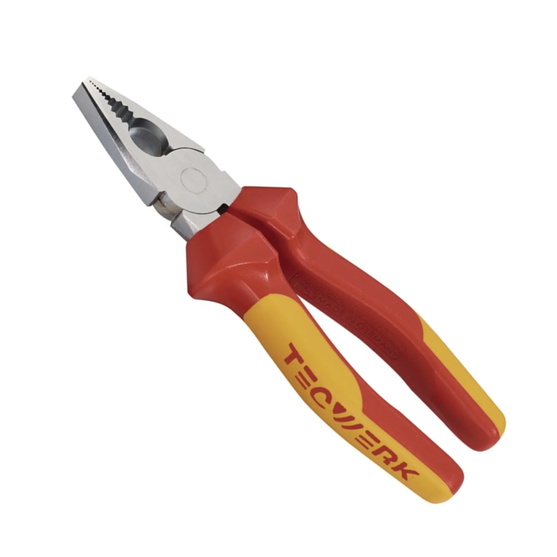 TECWERK Kombizange Mehrkomponentenhüllen verchromt VDE