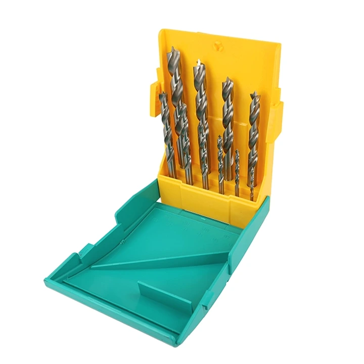 HELLER 0335 HSS TURBO HOLZBOHRER Set 10-tlg. Ø 3 - 12 mm