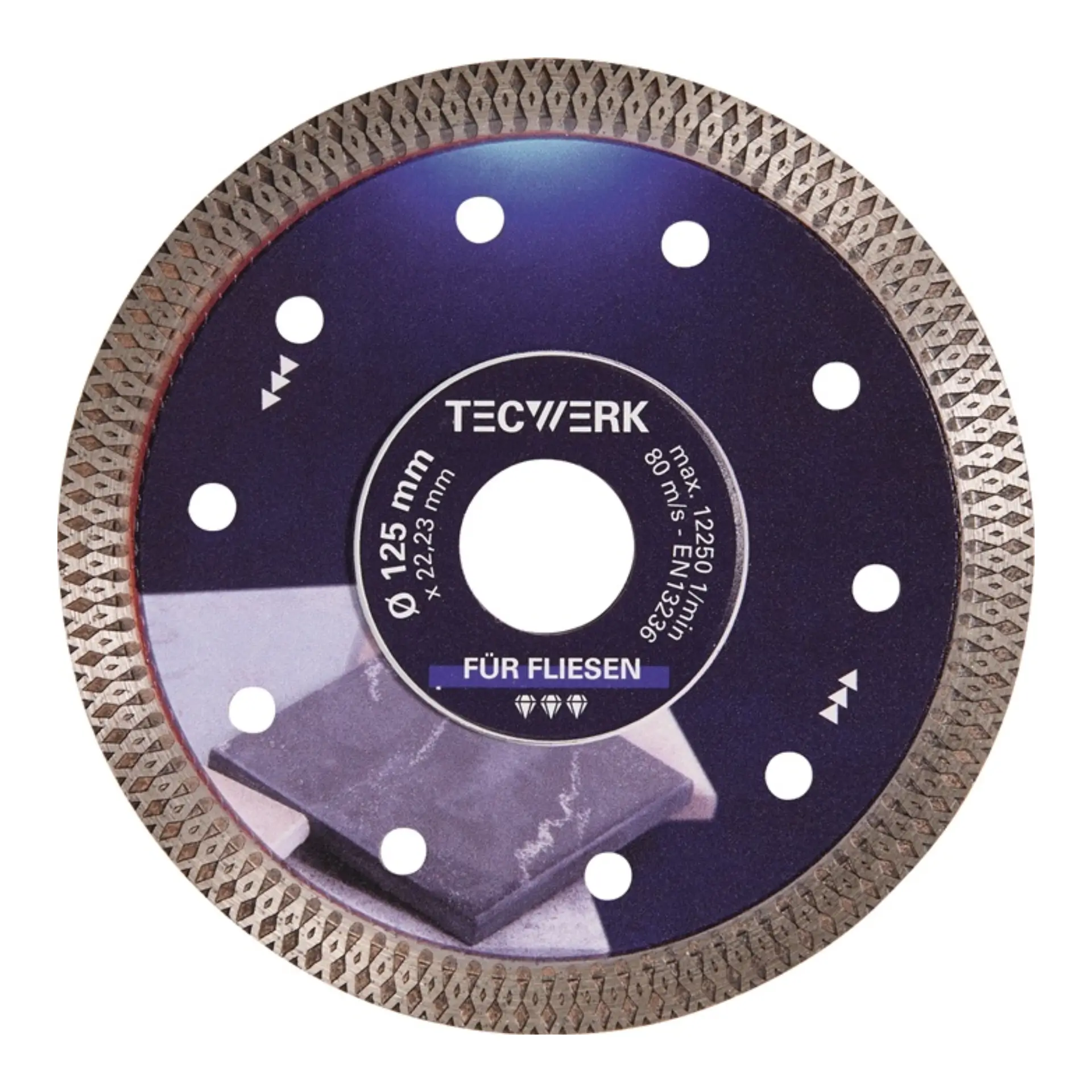 TECWERK Diamanttrennscheibe FLIESEN PRO X