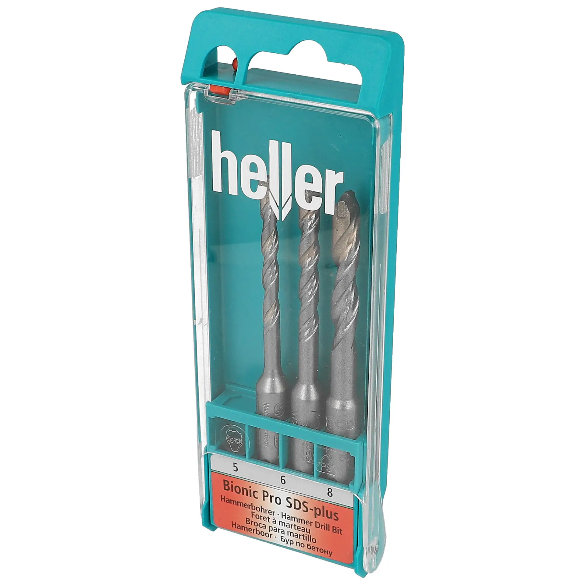 HELLER Hammerbohrer BionicPro SDS-Plus Satz 3-tlg.