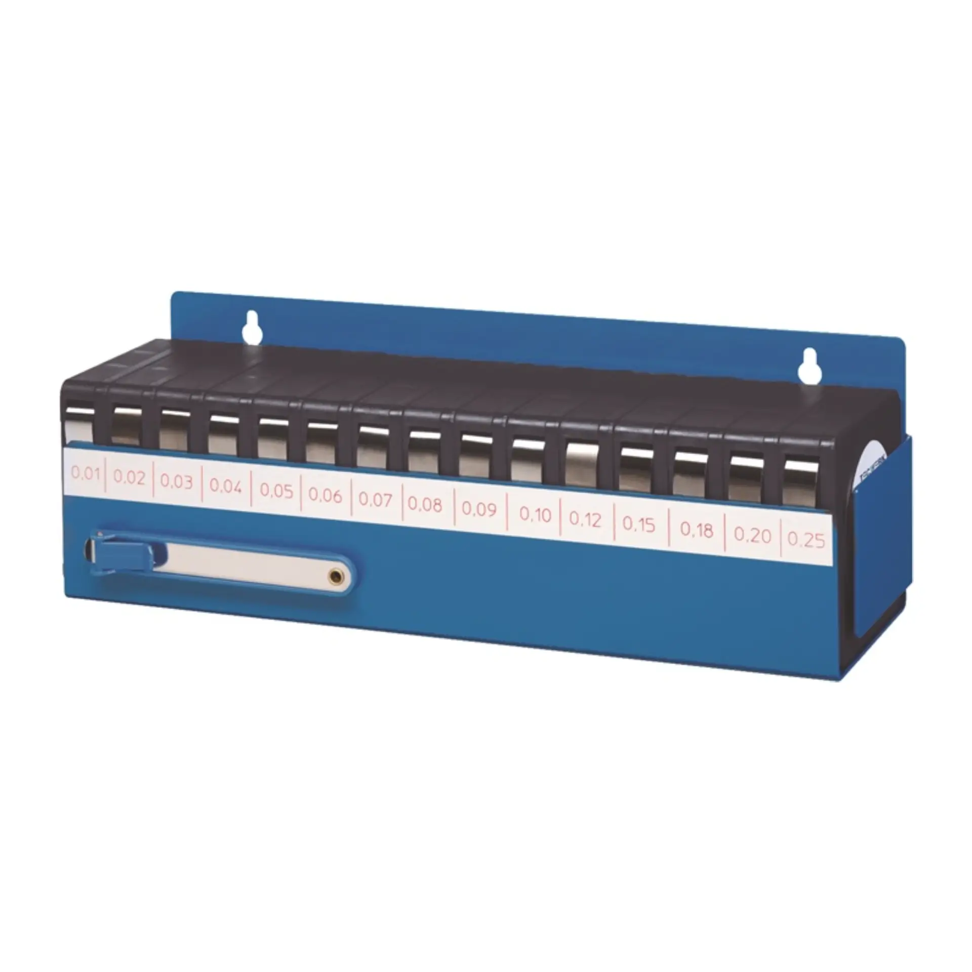 TECWERK Fühlerlehrenband INOX 5 m, Breite 12,7 mm Set