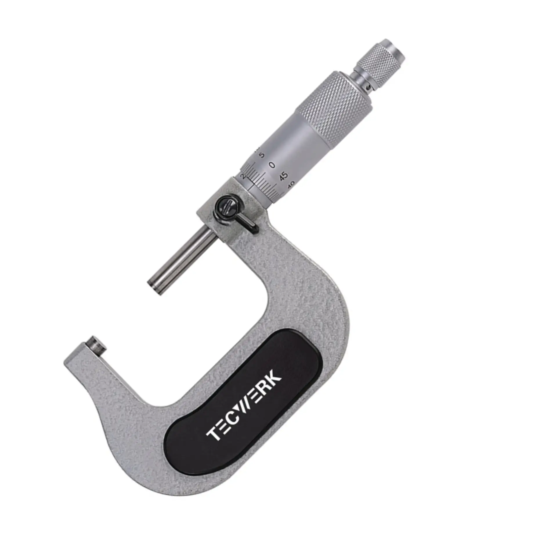 TECWERK Bügelmessschraube DIN 863/1 Spindel-D. 6,5 mm