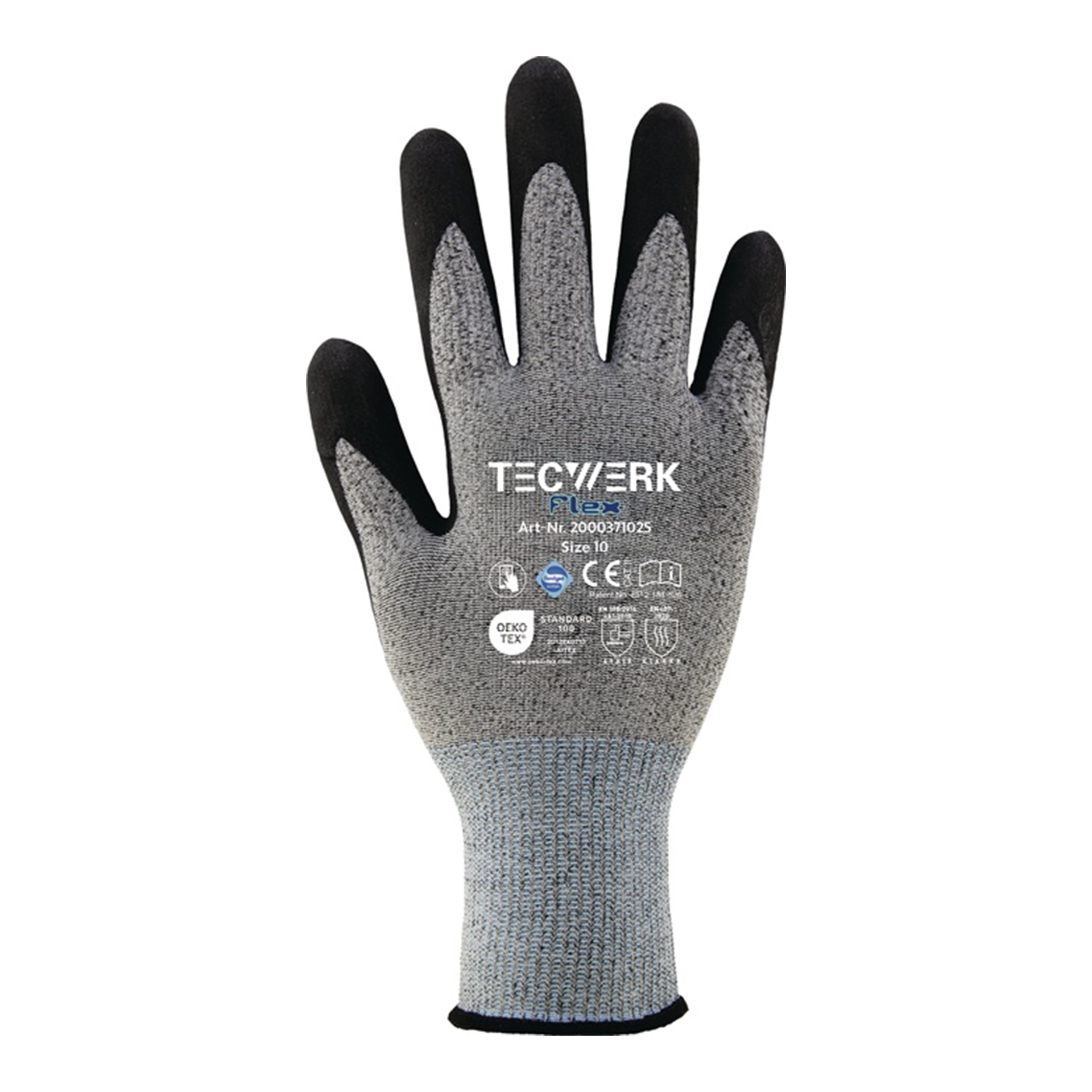 TECWERK Handschuhe Flex EN 388 PSA-Kategorie II