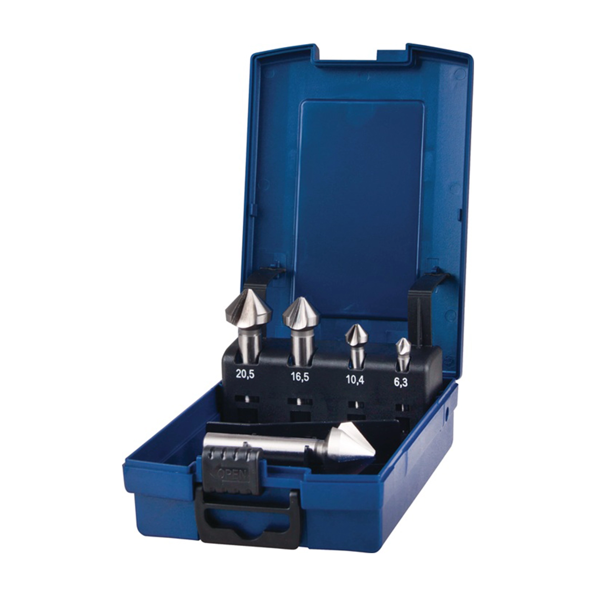 TECWERK Kegelsenker-Satz HSS DIN 335C 90° 5-tlg.