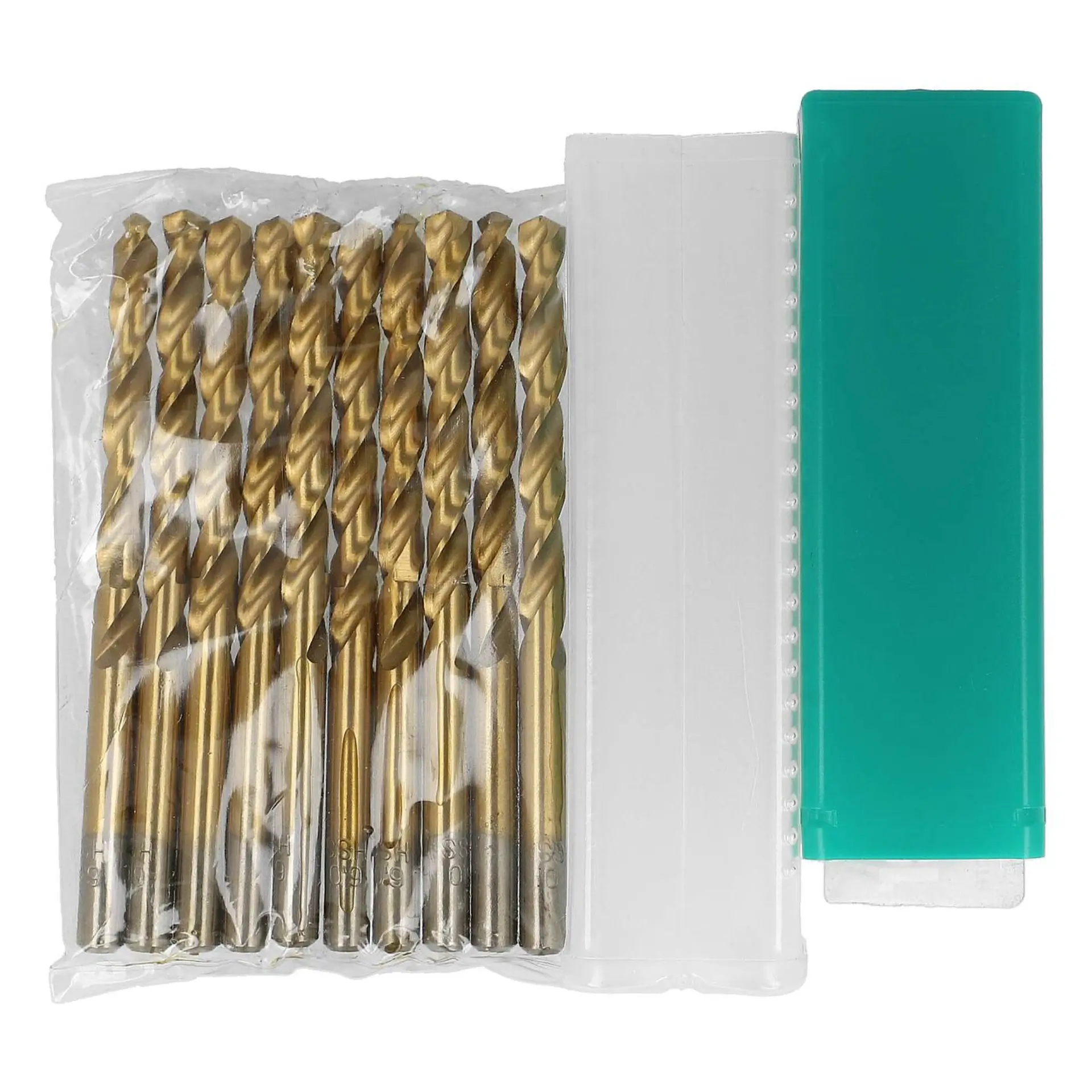 HELLER Metallbohrer HSS-TiN DIN 338 (10 Stück)