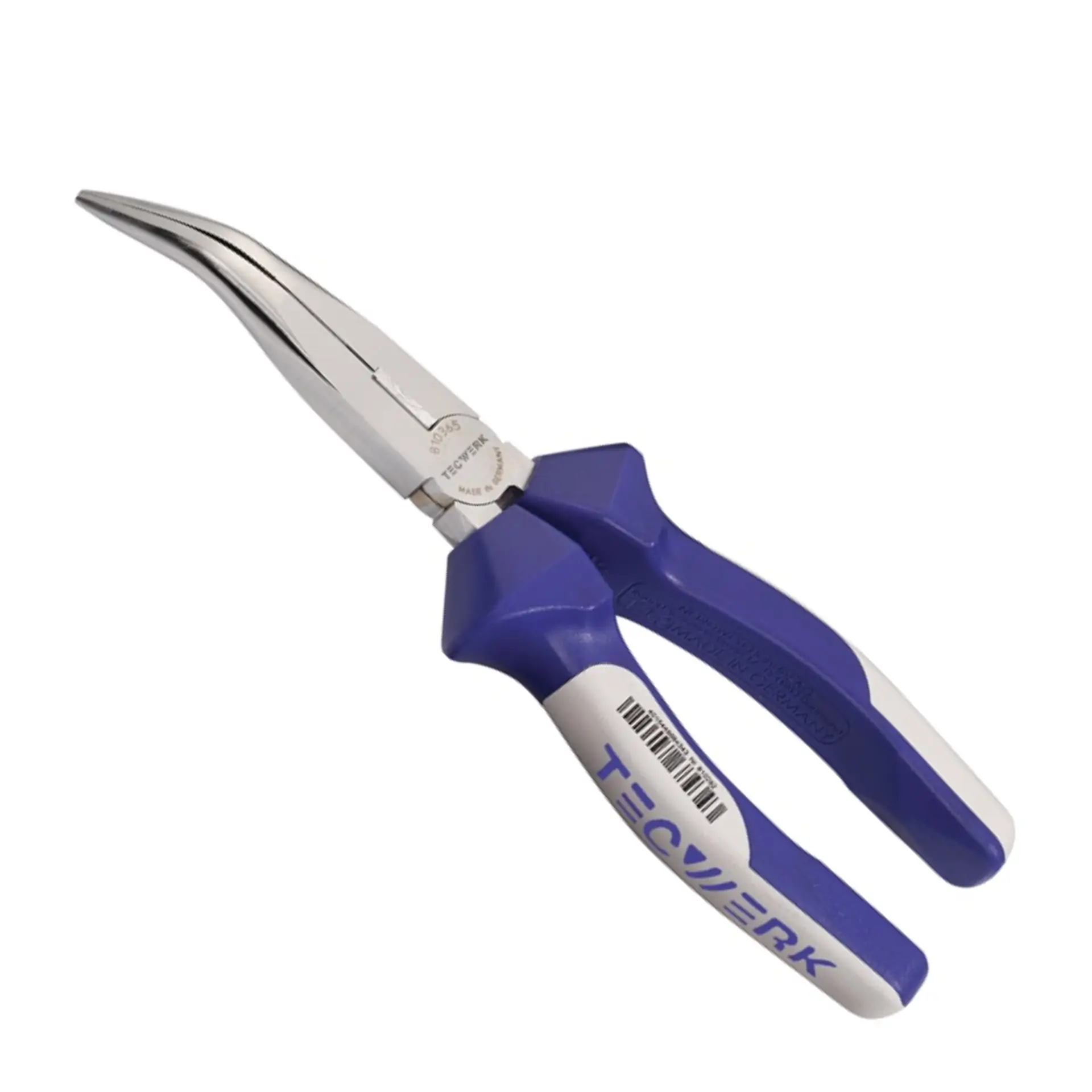 TECWERK Flachrundzange 40° gewinkelt Mehrkomponenten-Hüllen