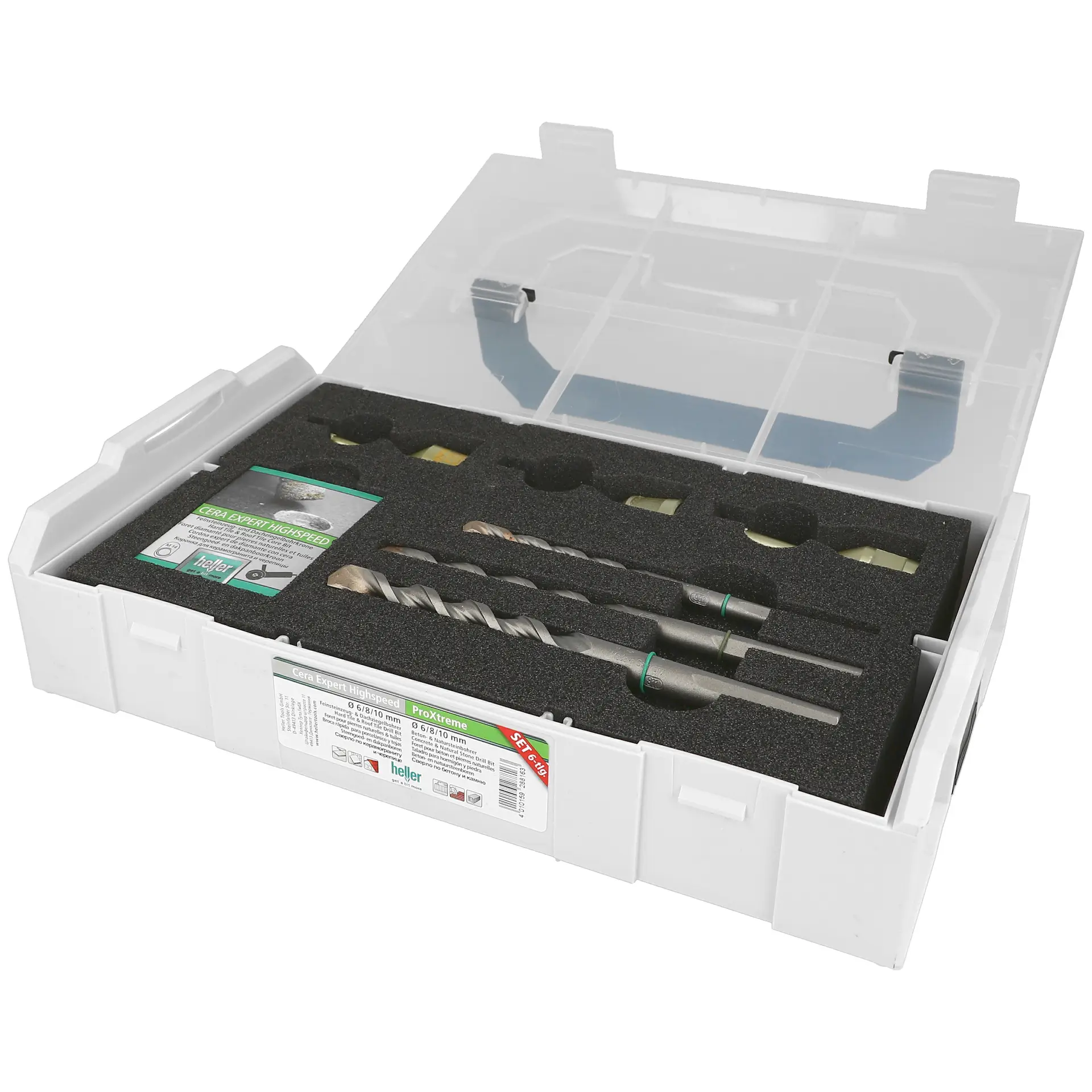 HELLER Diamantbohrer Cera Expert Highspeed + ProXtreme Set 6-tlg.
