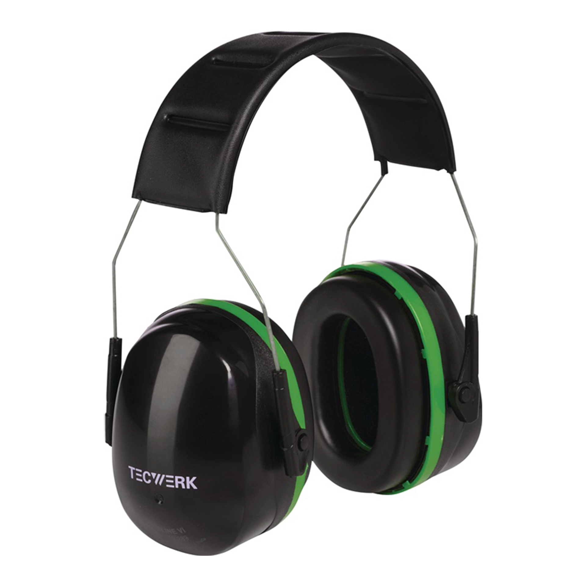 TECWERK Gehörschutz SAFELINE VI EN 352-1:2020 SNR 30 dB schlanke Kapseln