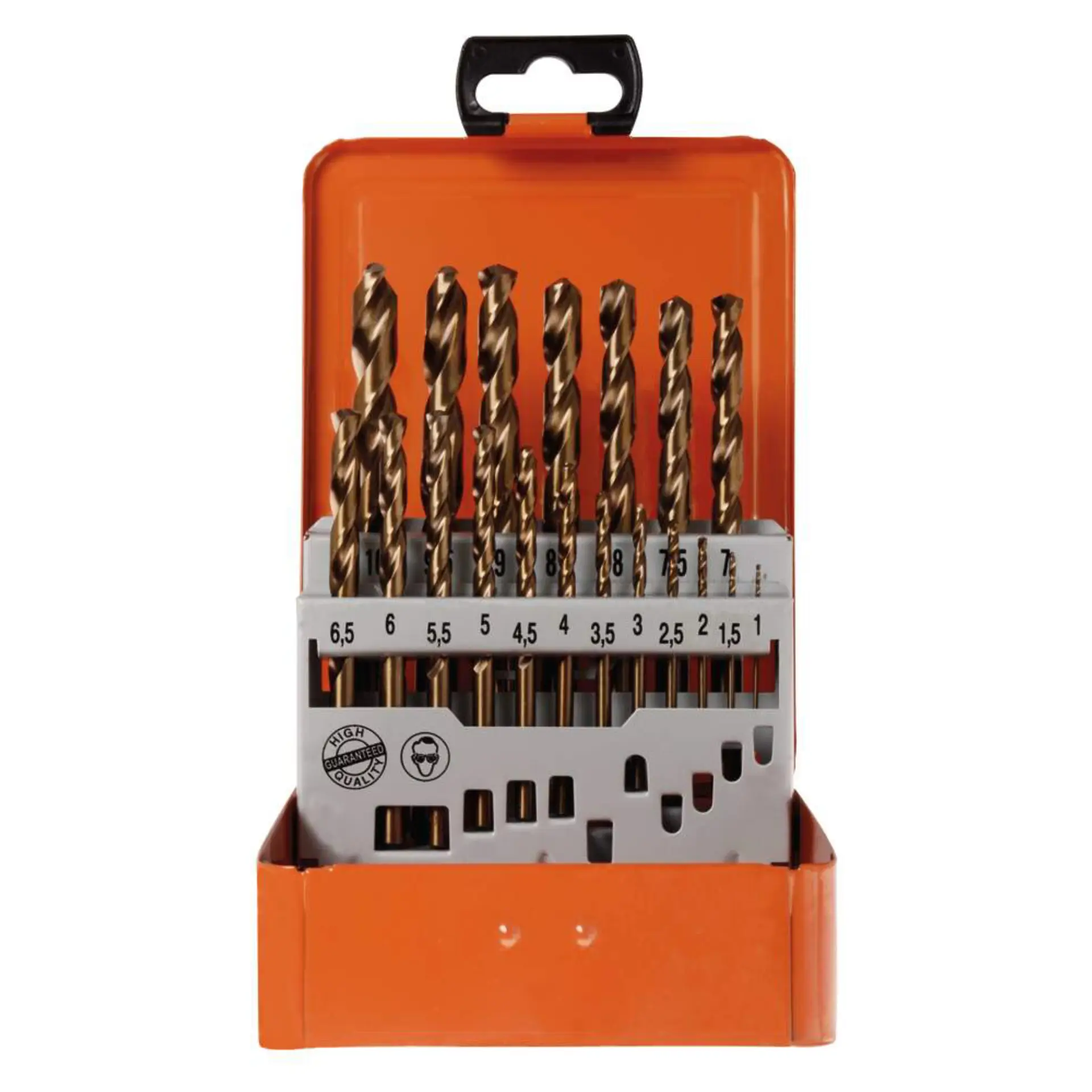 PROJAHN Spiralbohrer-Kassette Basic HSS-Co Typ N 19-tlg.