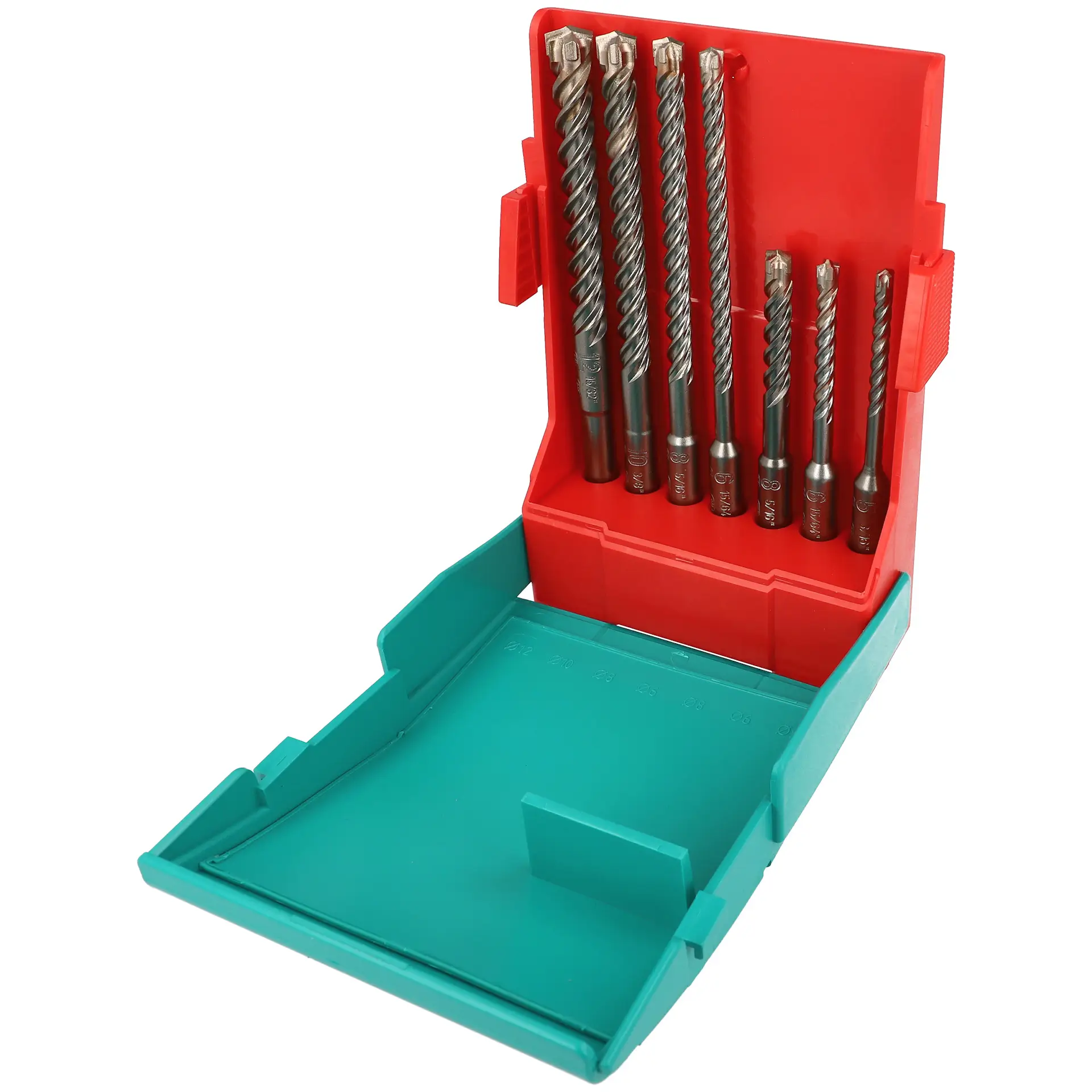 HELLER Hammerbohrer 4Power Pro SDS-Plus Satz 7-tlg.