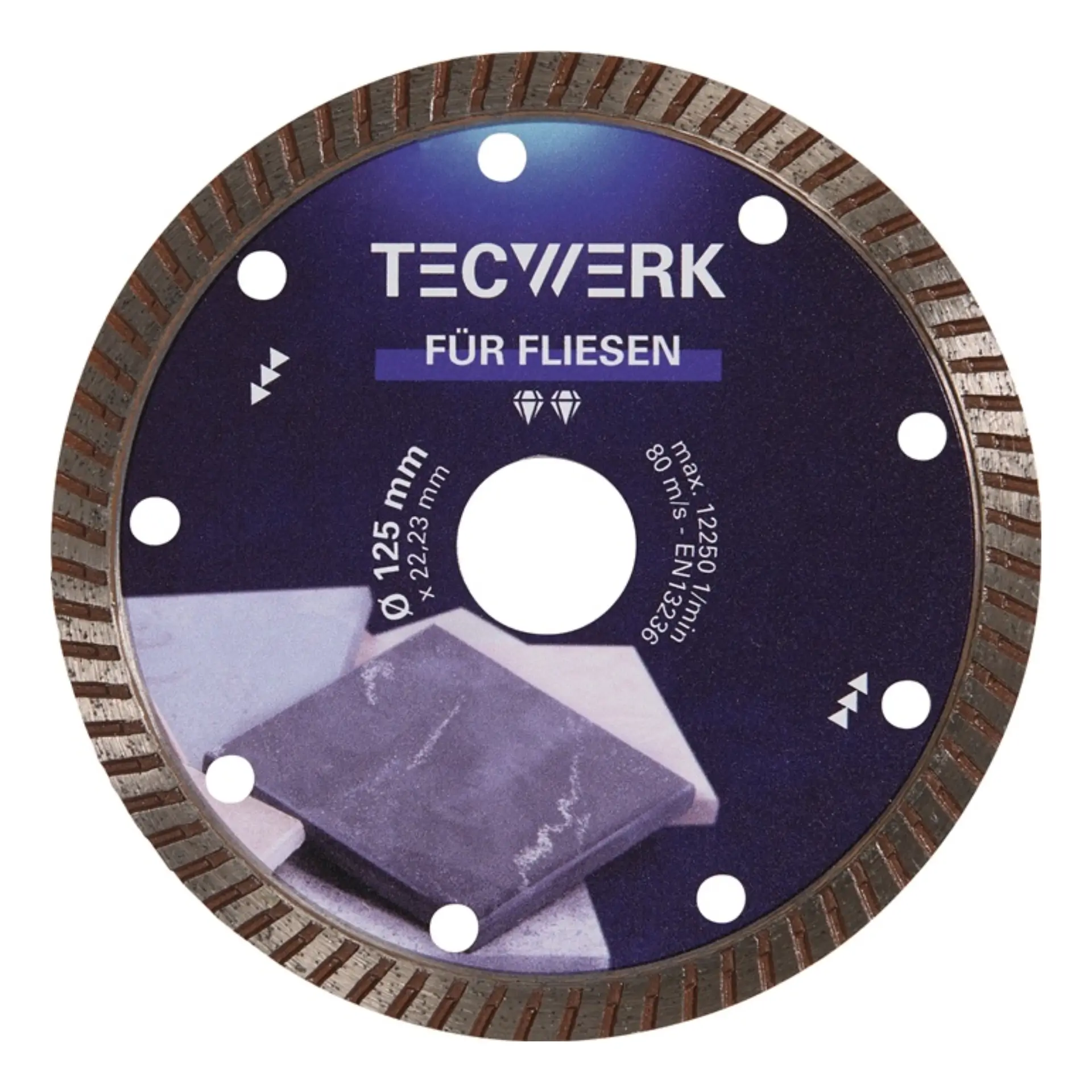 TECWERK Diamanttrennscheibe FLIESEN PRO T