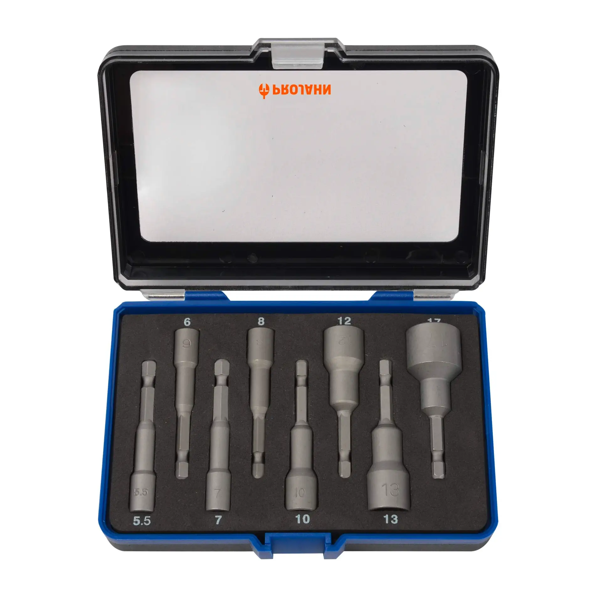 PROJAHN Stecknuss Bit 1/4 Zoll Satz 8-tlg. metrisch