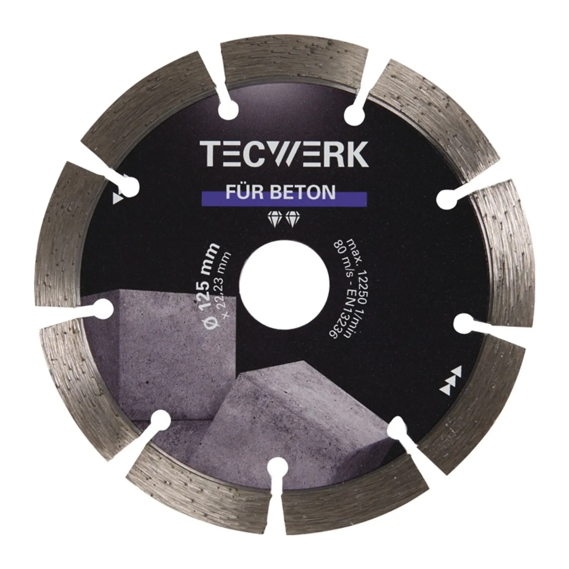 TECWERK Diamanttrennscheibe BETON