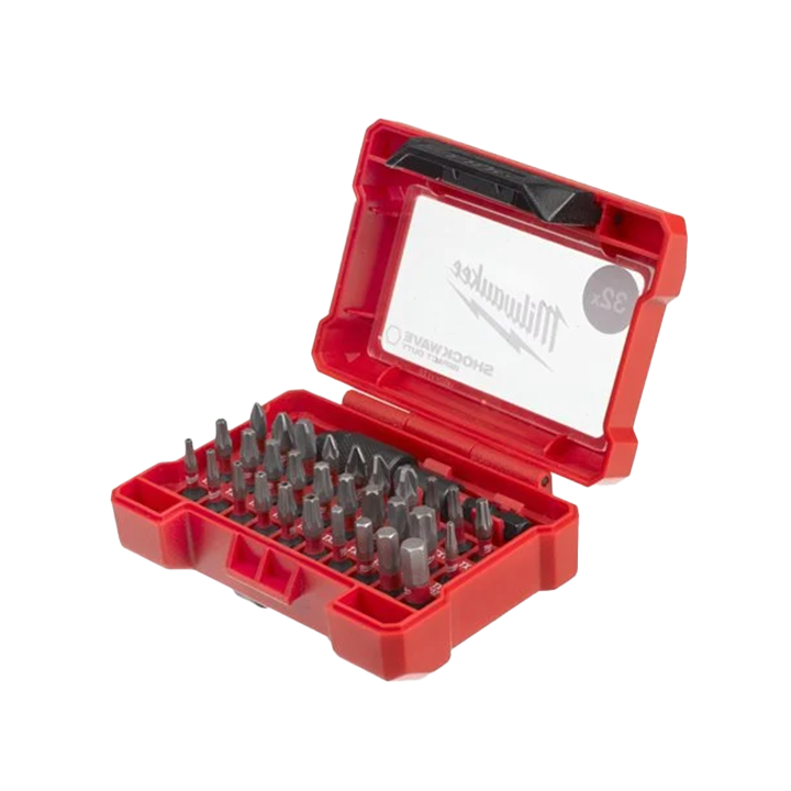 MILWAUKEE SHOCKWAVE BIT Compact-Set 32-tlg.