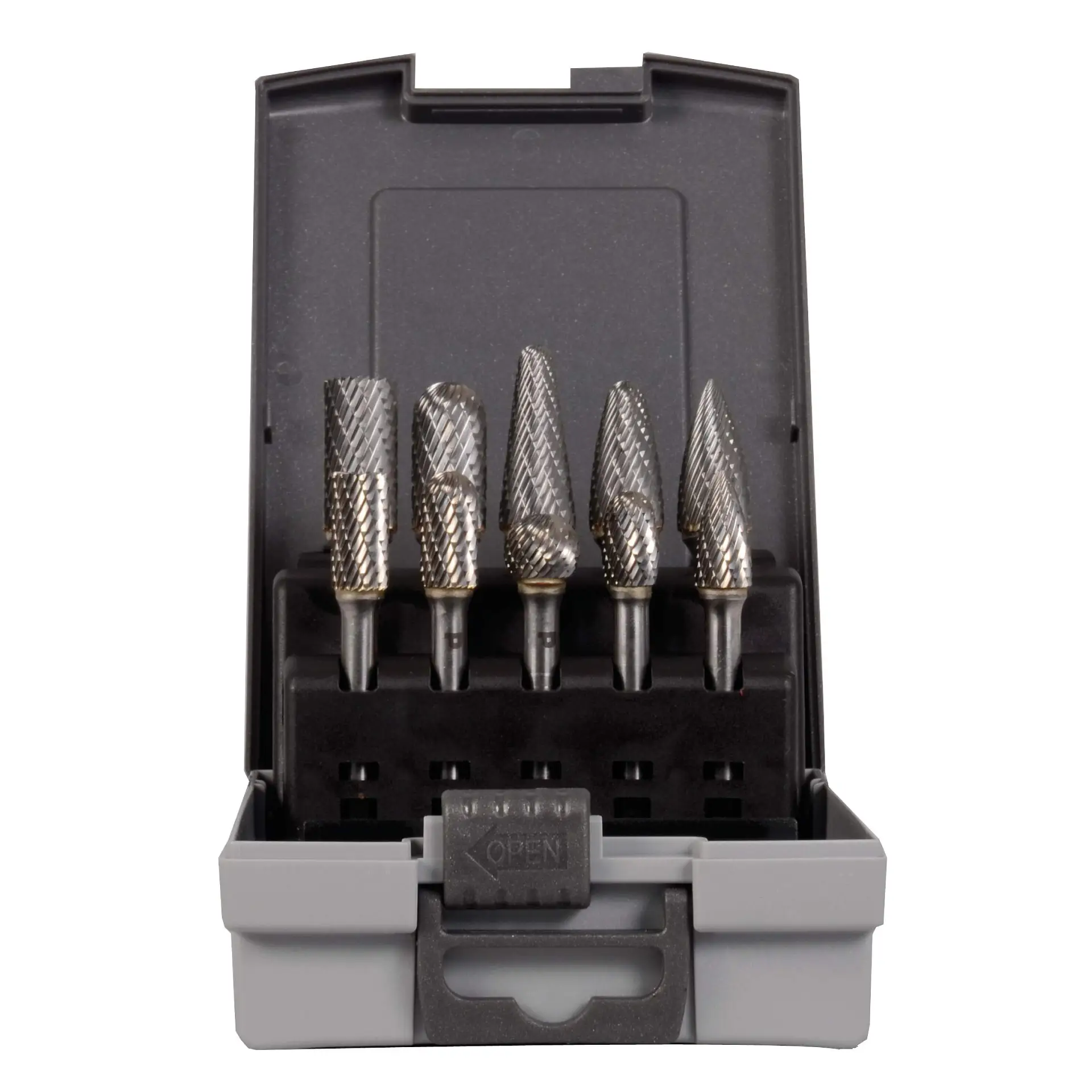 PROJAHN Hartmetall-Frässtifte Kreuzverzahnung 10-tlg.